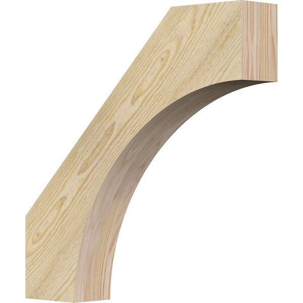 Ekena Millwork 4"W x 22"D x 22"H Westlake Rough Sawn Knee Brace, Douglas Fir BRC04X22X22WTL00RDF - main